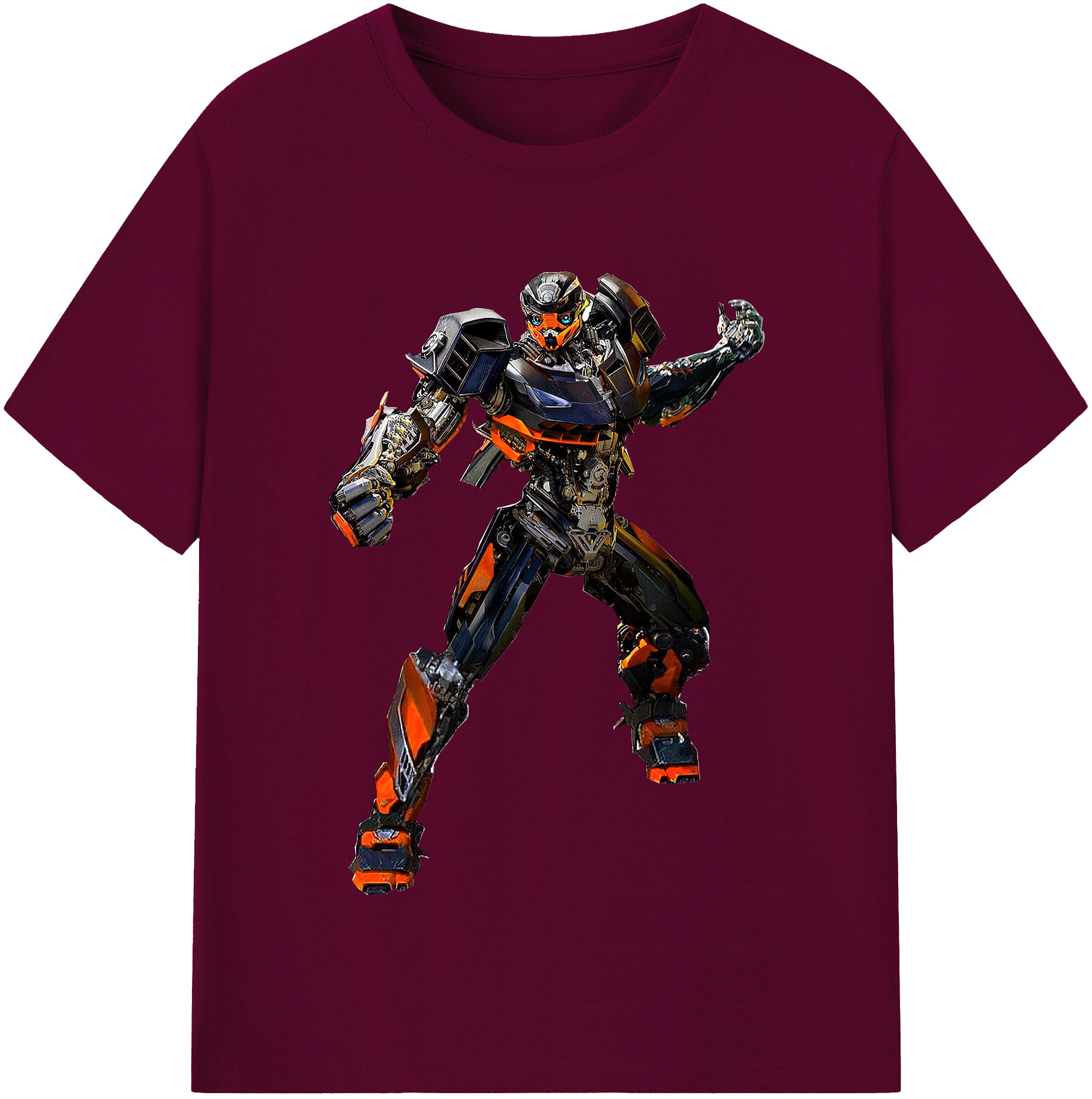 （画像用）  レディースカジュアルプリントTシャツ（綿100％）